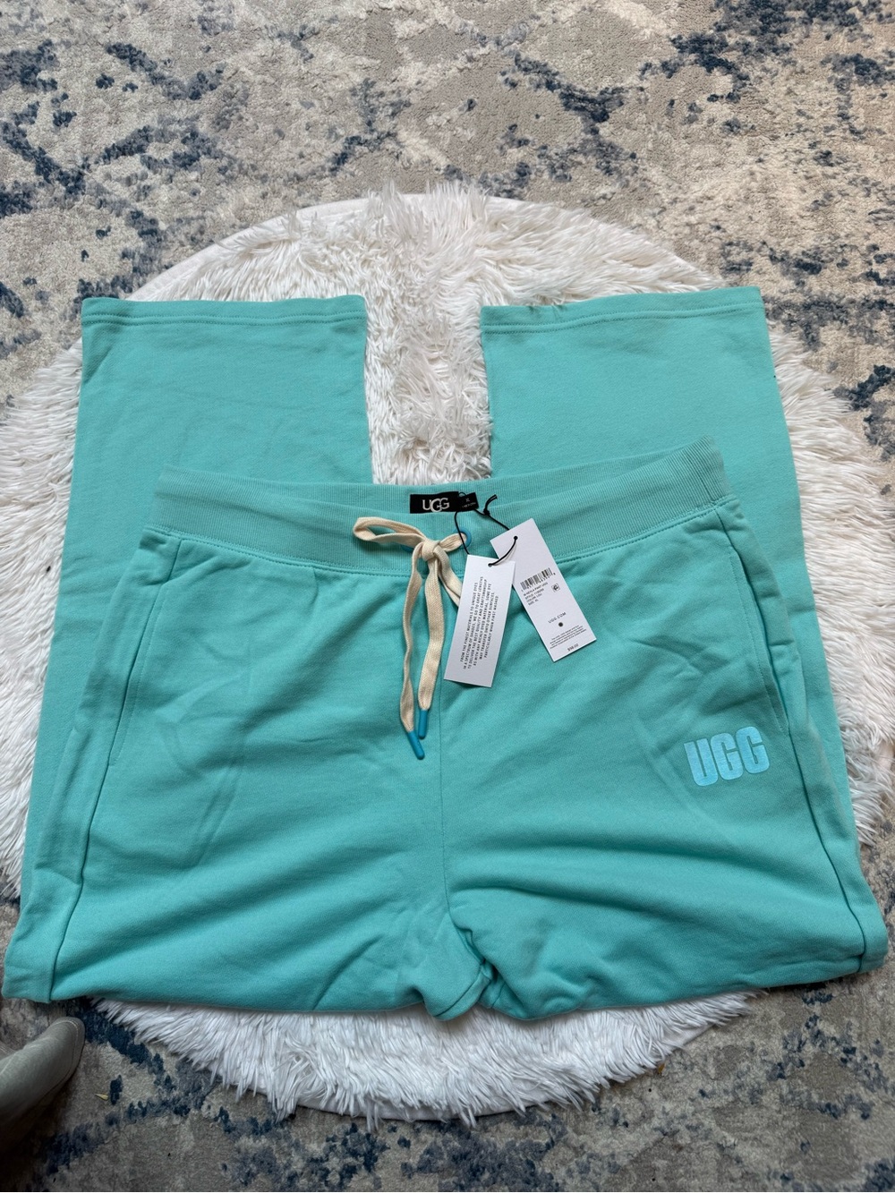 NWT UGG Women’s Aqua Drawstring Sweatpants